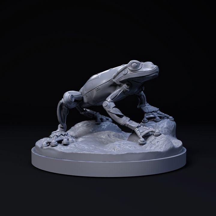 Frog Mecha Robot - Mecha Zoo - Dino and Dog Miniatures