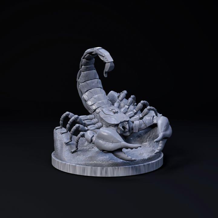 Scorpion Mecha Robot - Mecha Zoo - Dino and Dog Miniatures