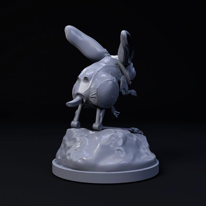 Jerboa Mecha Robot - Mecha Zoo - Dino and Dog Miniatures