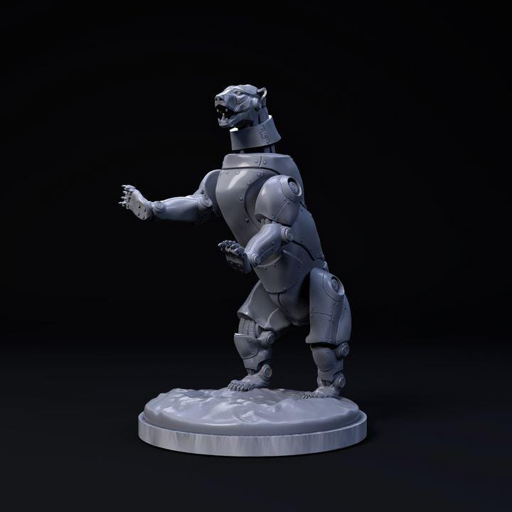 Polar Bear Mecha Robot - Mecha Zoo - Dino and Dog Miniatures