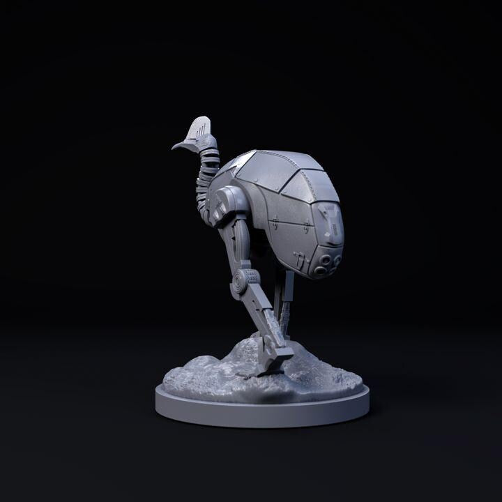 Cassowary Mecha Robot - Mecha Zoo - Dino and Dog Miniatures