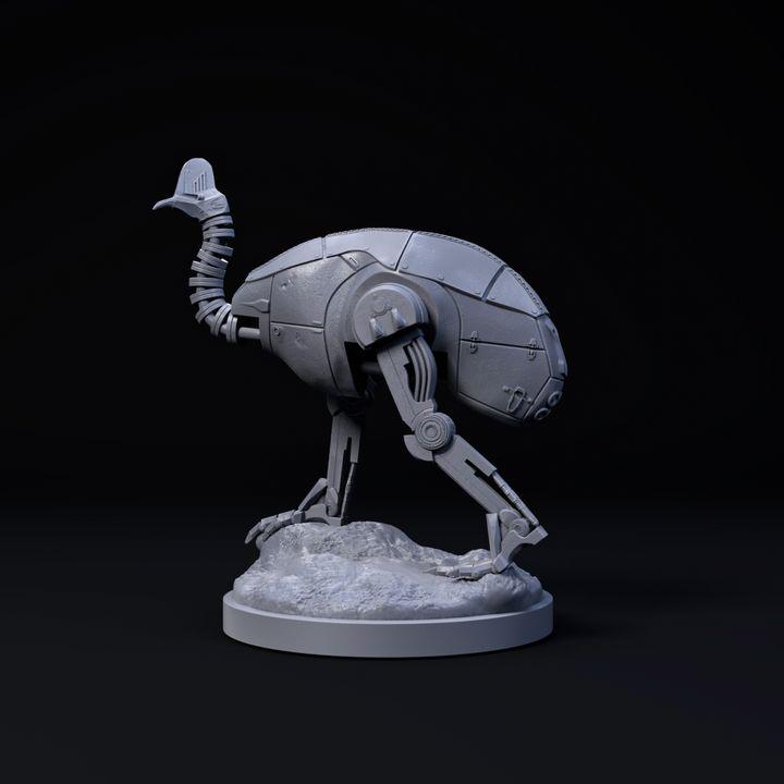 Cassowary Mecha Robot - Mecha Zoo - Dino and Dog Miniatures