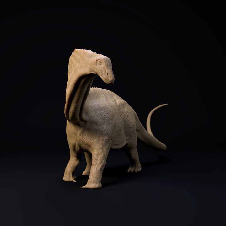 Amargasaurus walking - Dino and Dog Miniatures