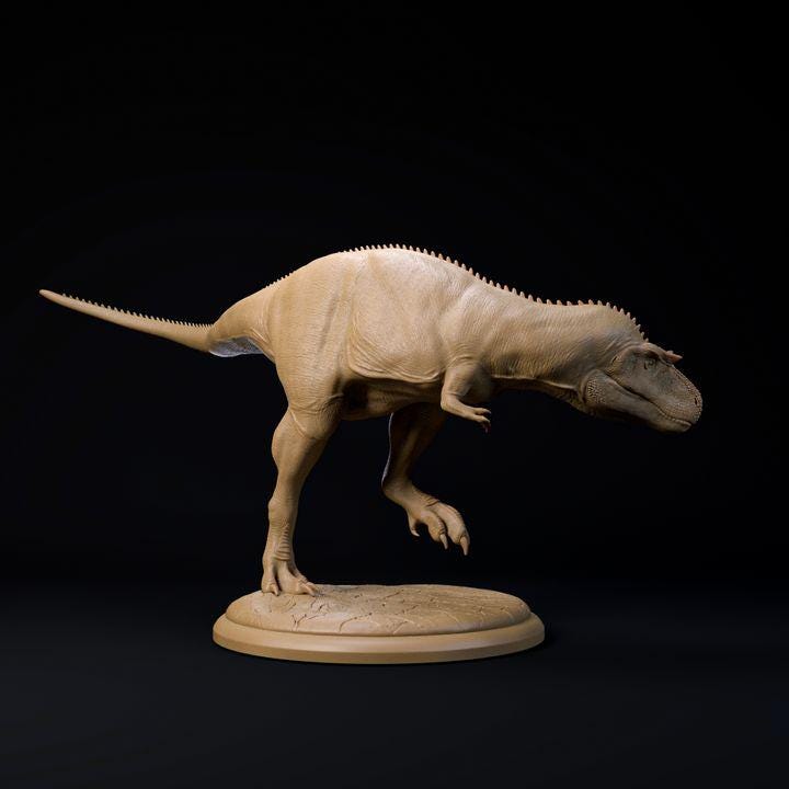 Gorgosaurus - UNPAINTED - Dino and Dog Miniatures