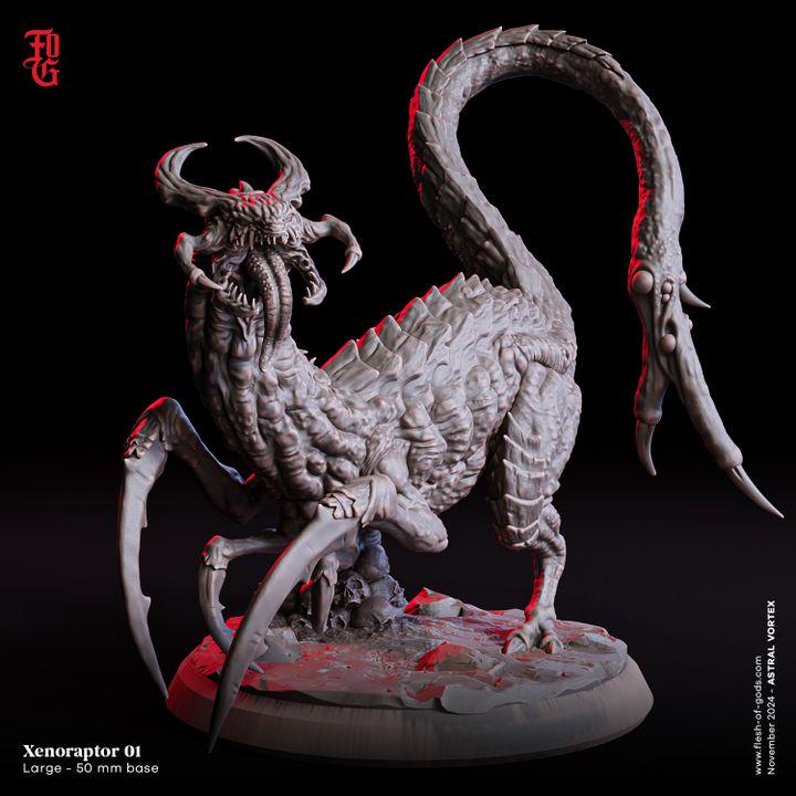 Xenoraptor - Flesh of Gods - Astral Vortex