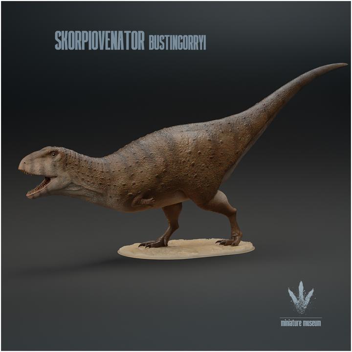 Skorpiovenator bustingorryi : Roar - UNPAINTED - Miniature Museum