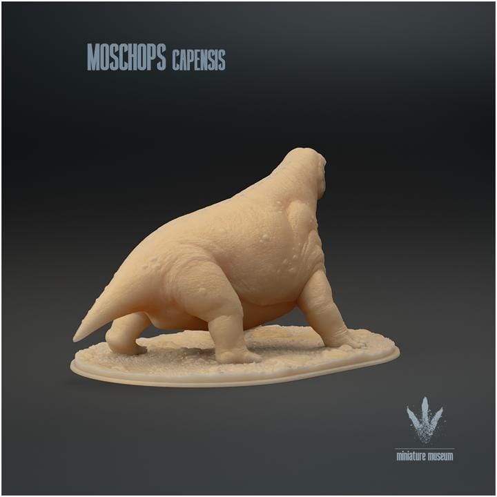 Moschops capensis : The Calf Face - UNPAINTED - Miniature Museum