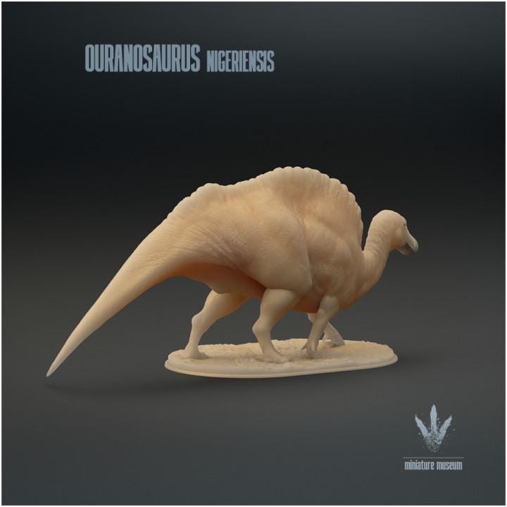 Ouranosaurus nigeriensis : The Brave Lizard - UNPAINTED - Miniature Museum