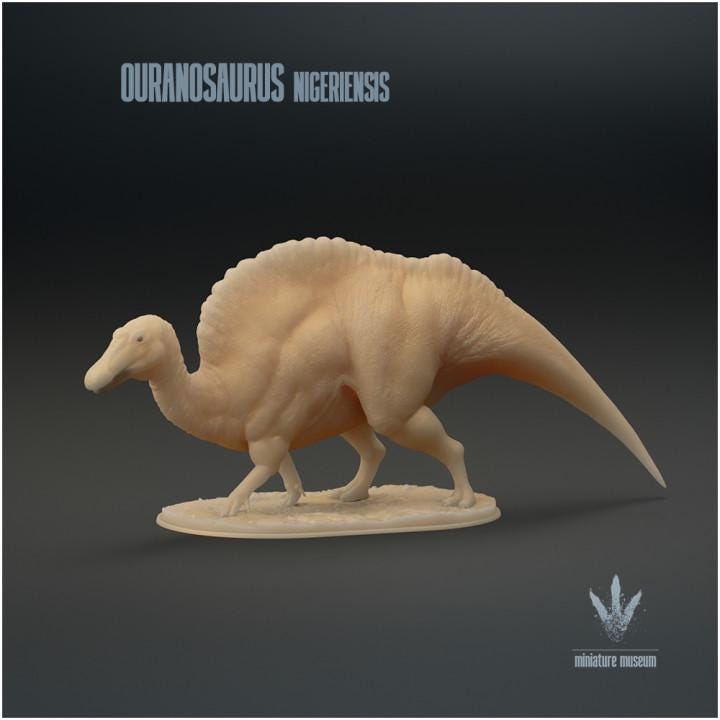 Ouranosaurus nigeriensis : The Brave Lizard - UNPAINTED - Miniature Museum