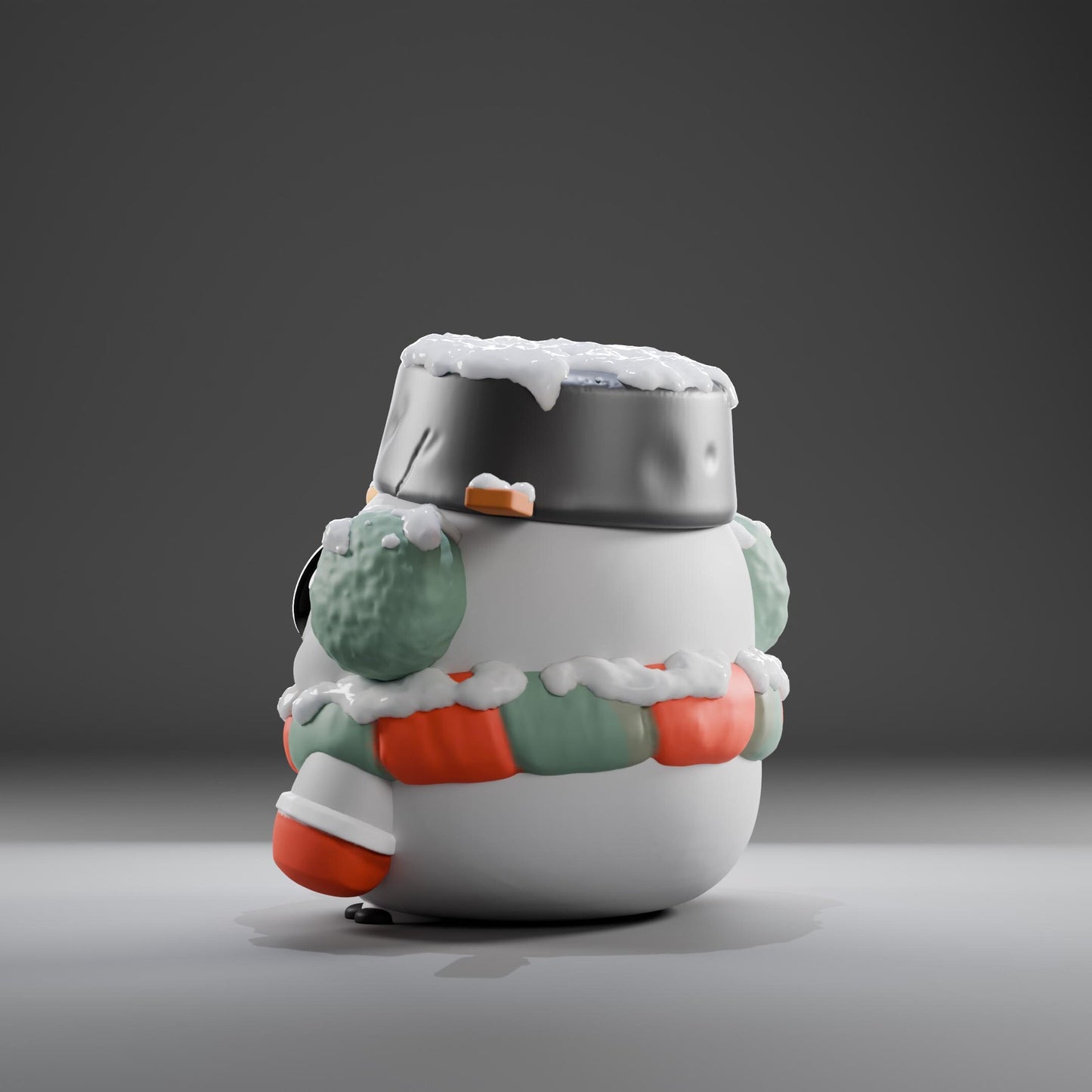 Snowii - UNPAINTED - Grumpii Art Toy