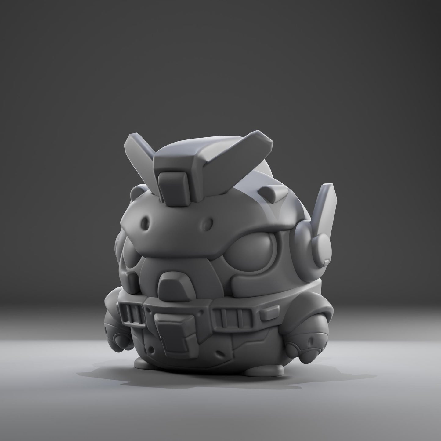 Robo - UNPAINTED - Grumpii Art Toy