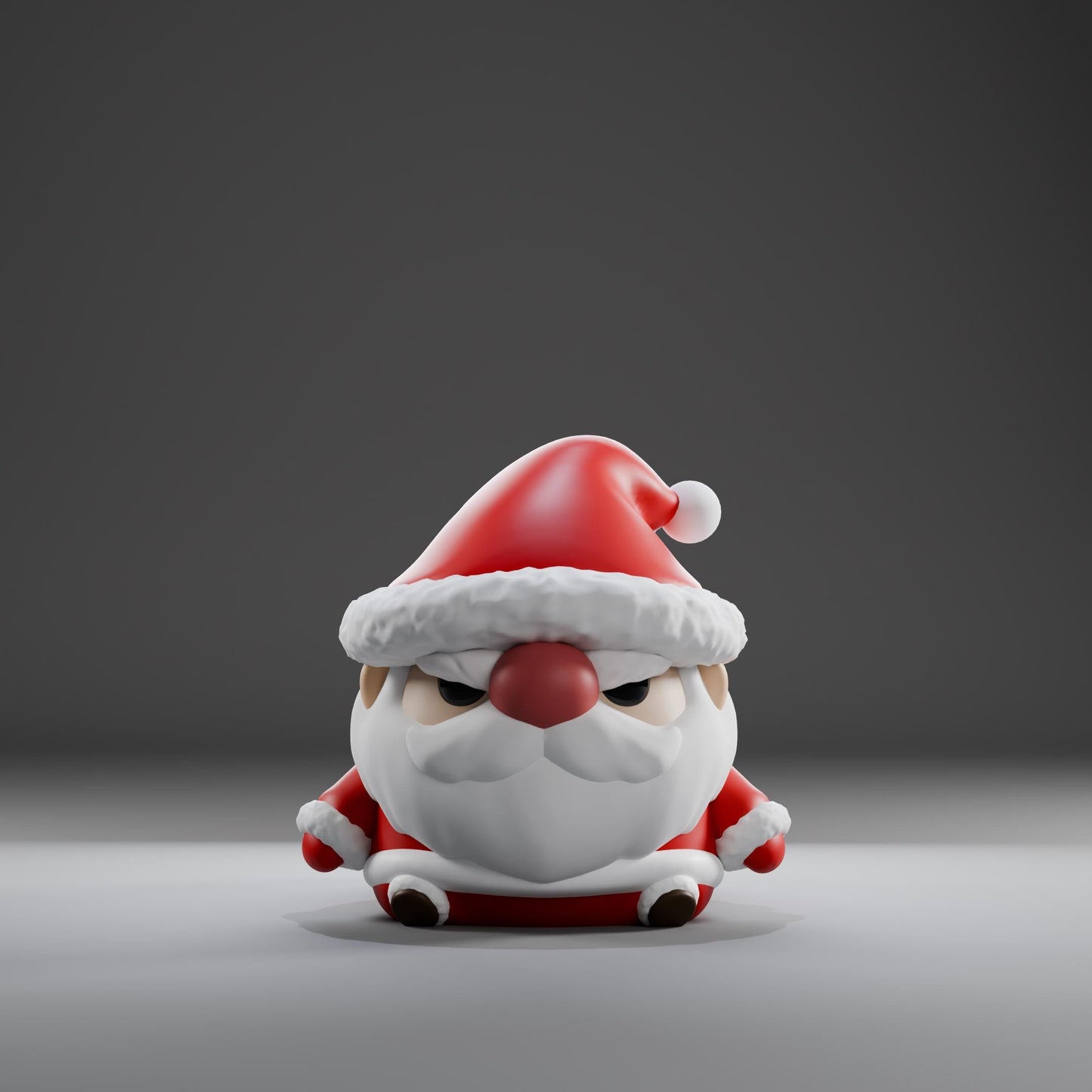 Santa - UNPAINTED - Grumpii Art Toy