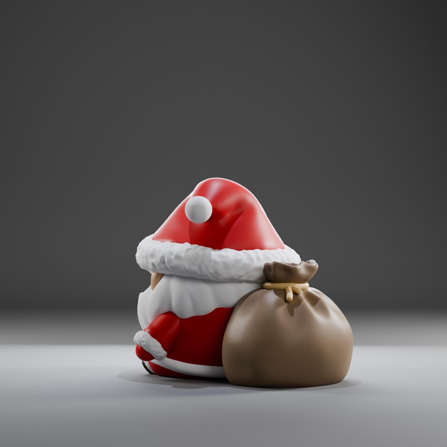 Santa - UNPAINTED - Grumpii Art Toy