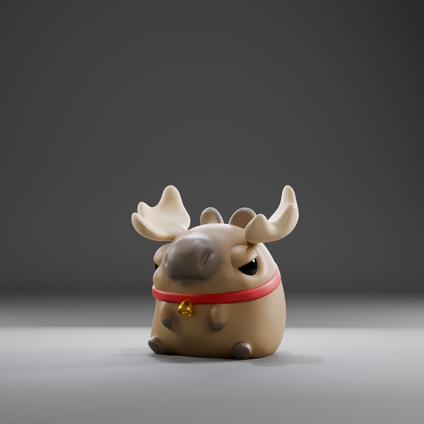 Moose - UNPAINTED - Grumpii Art Toy