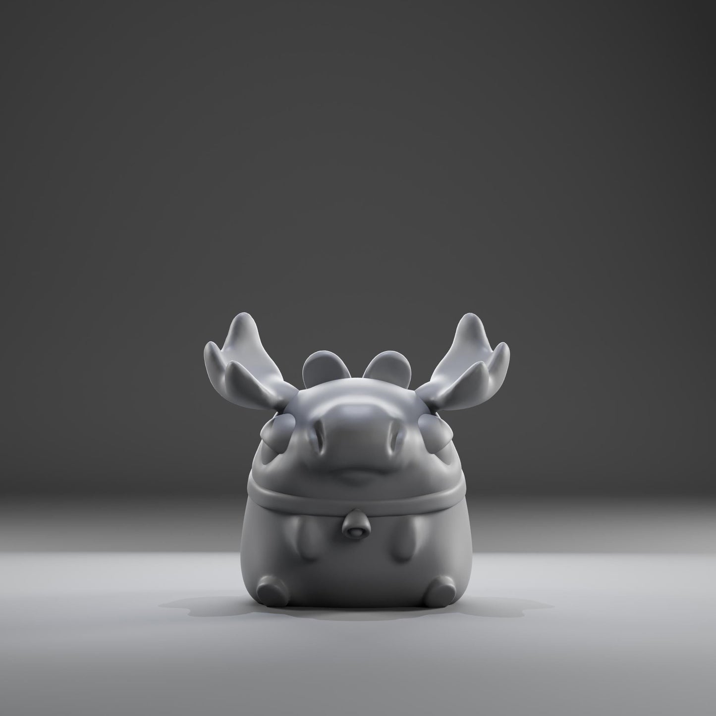 Moose - UNPAINTED - Grumpii Art Toy