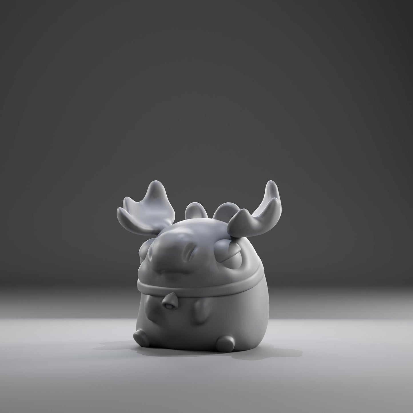 Moose - UNPAINTED - Grumpii Art Toy