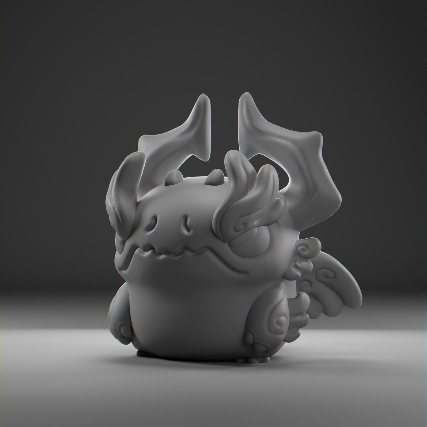 Seraphii - UNPAINTED - Grumpii Art Toy