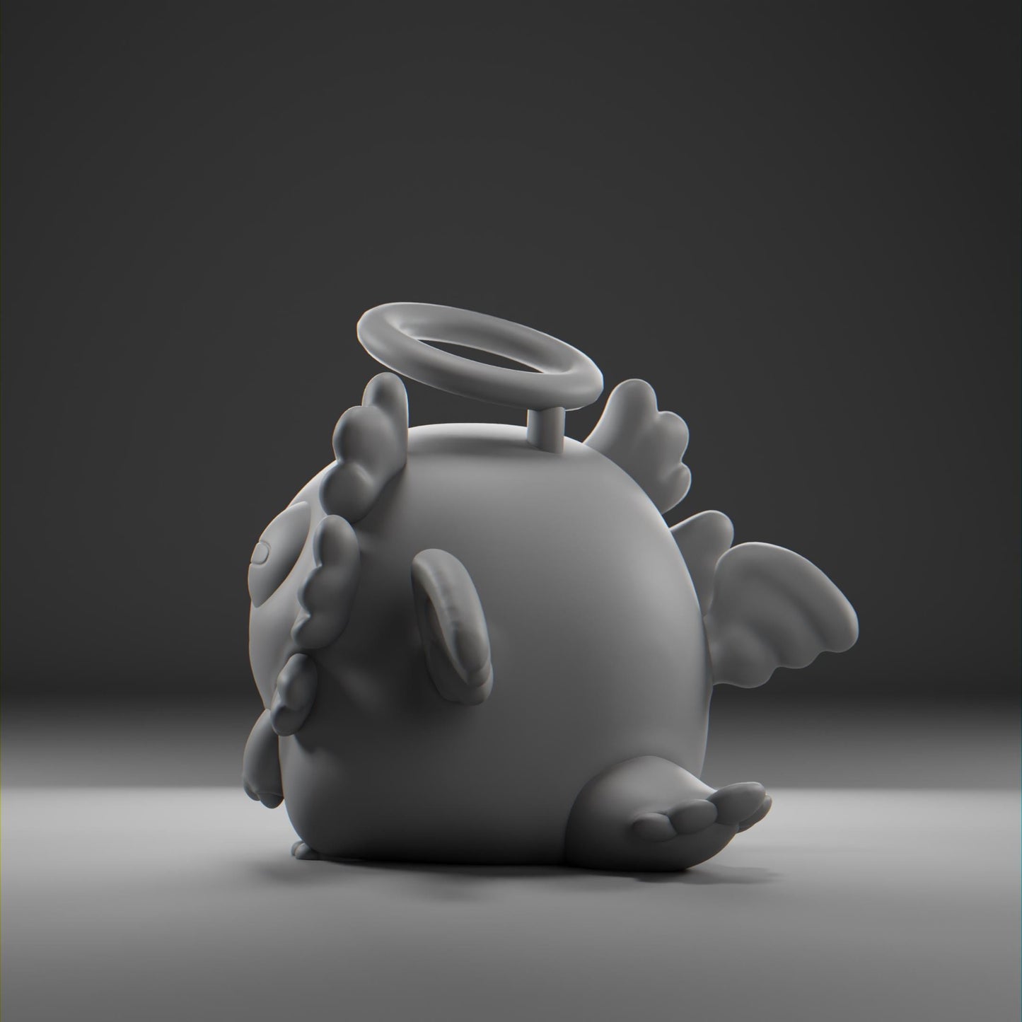 Angii - UNPAINTED - Grumpii Art Toy