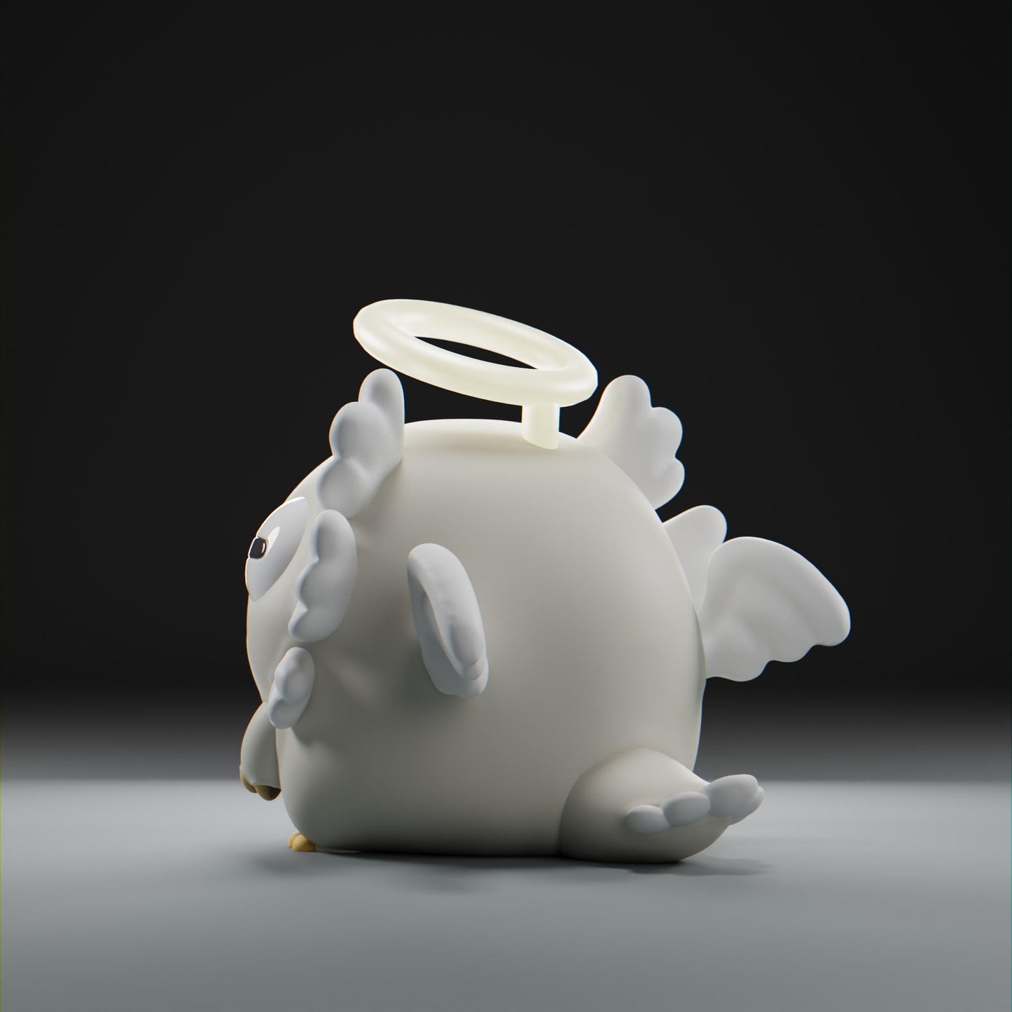 Angii - UNPAINTED - Grumpii Art Toy