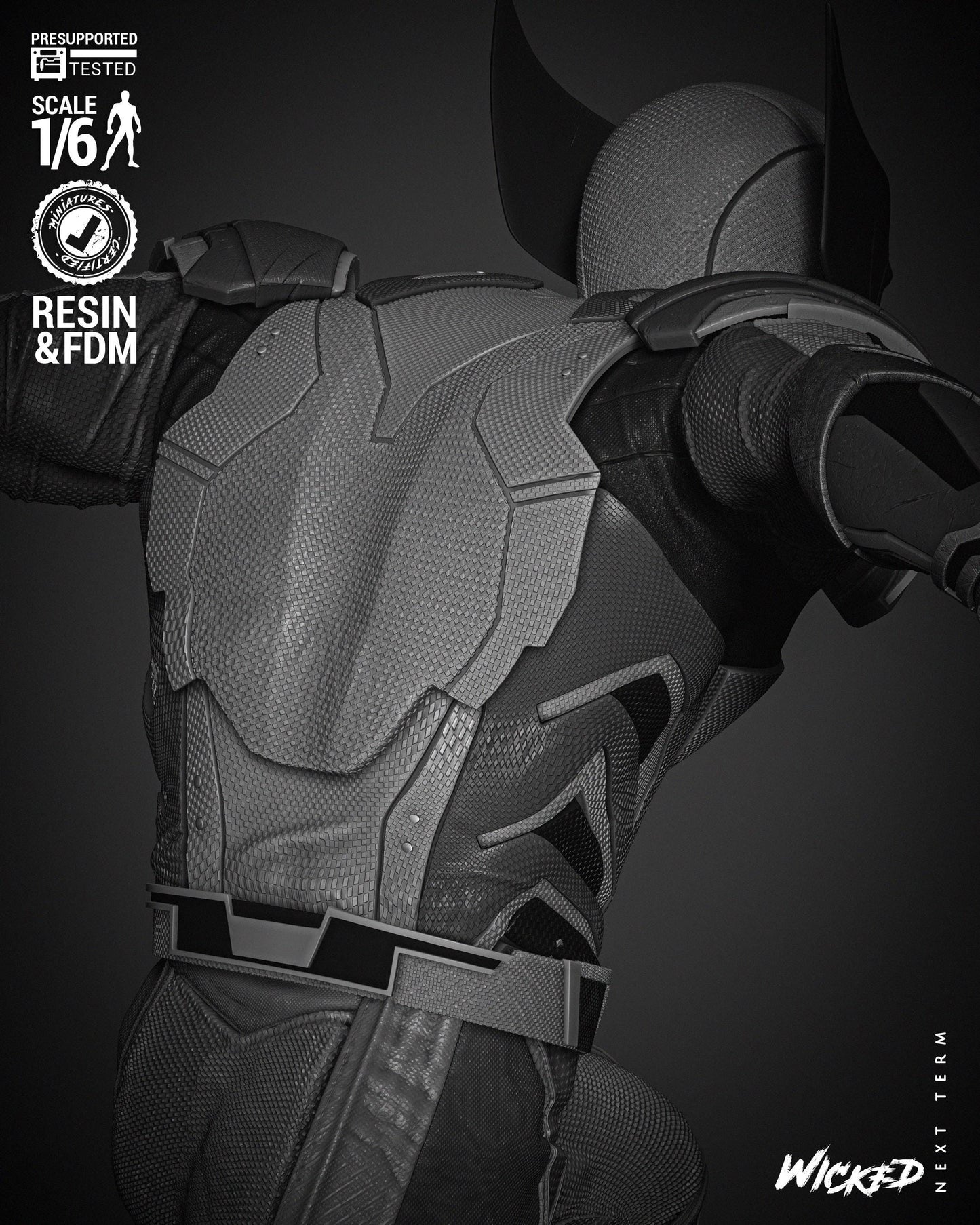 Marvel Wolverine 2024 Sculpture - UNPAINTED FAN ART - Wicked 3D Models