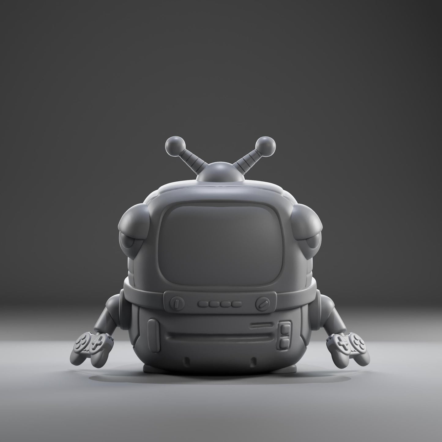 Electrii - UNPAINTED - Grumpii Art Toy