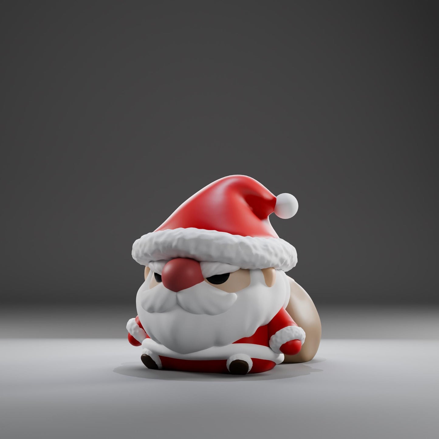Santa - UNPAINTED - Grumpii Art Toy