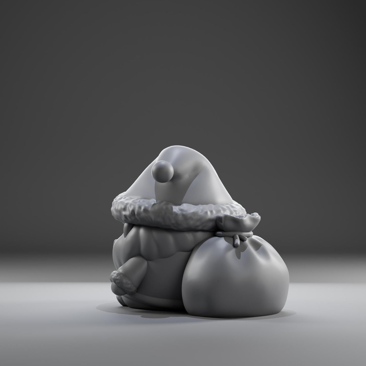 Santa - UNPAINTED - Grumpii Art Toy