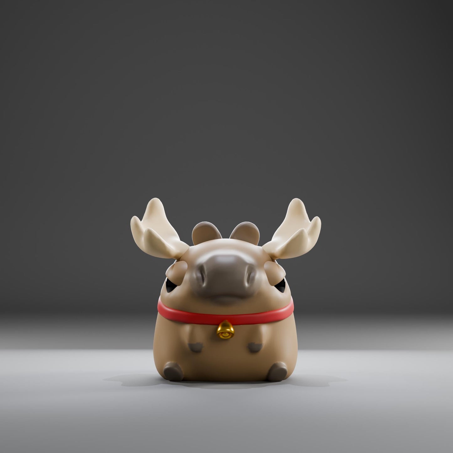 Moose - UNPAINTED - Grumpii Art Toy