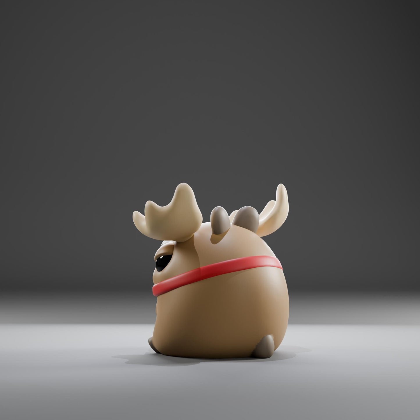 Moose - UNPAINTED - Grumpii Art Toy