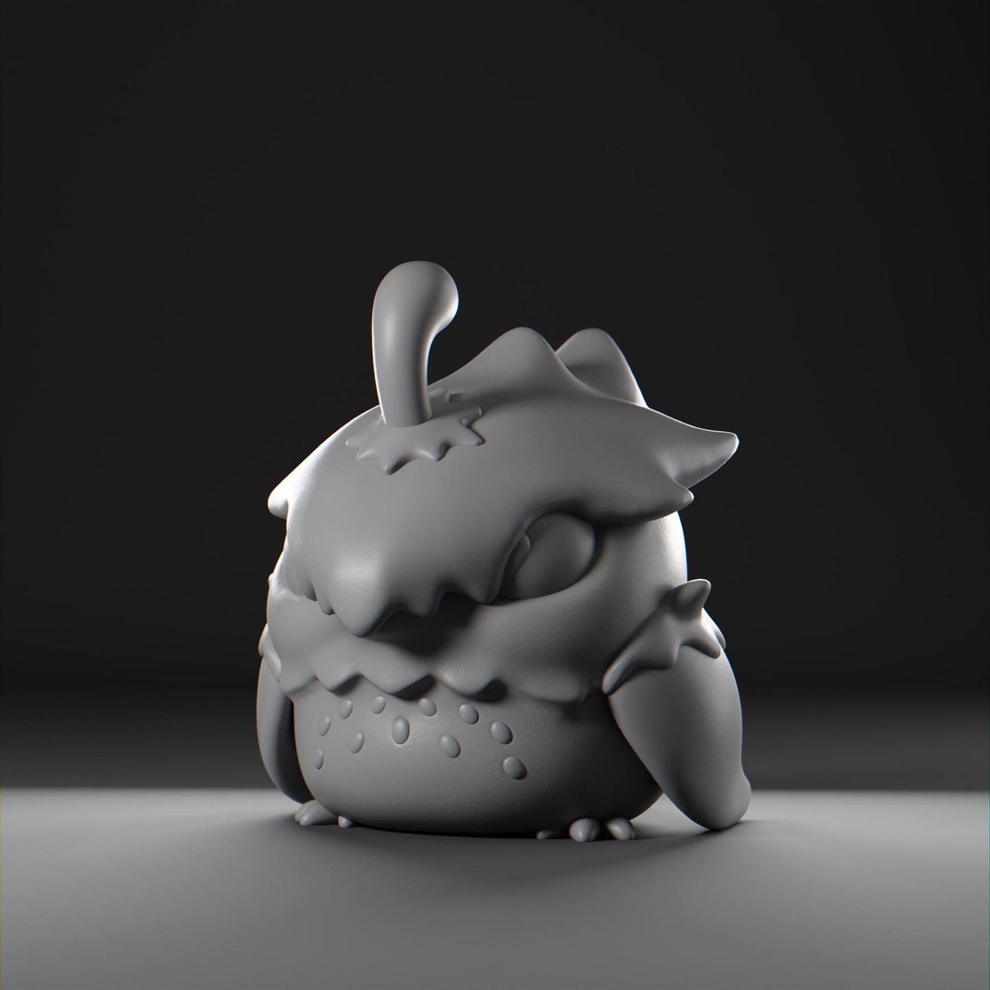 Peppird - UNPAINTED - Grumpii Art Toy
