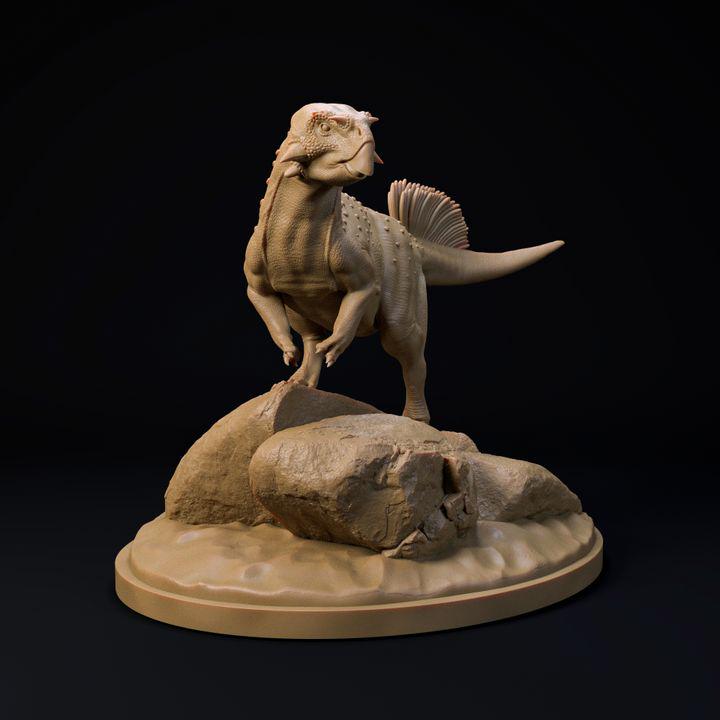 Psittacosaurus - UNPAINTED - Dino and Dog Miniatures