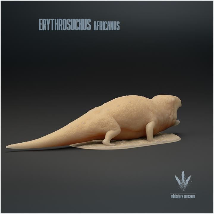 Erythrosuchus africanus : Resting - UNPAINTED - Miniature Museum