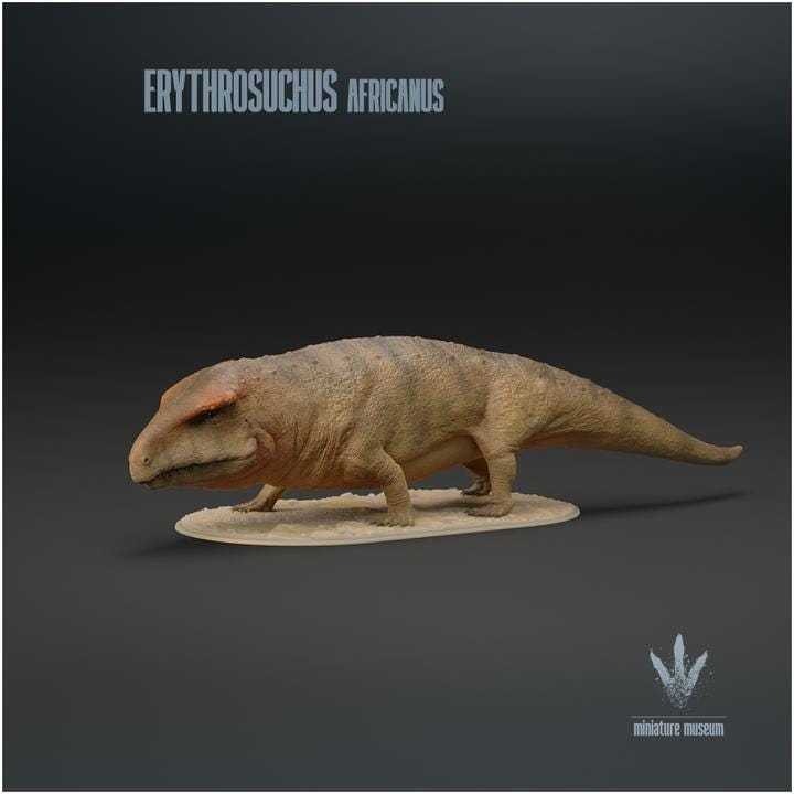 Erythrosuchus africanus - UNPAINTED - Miniature Museum