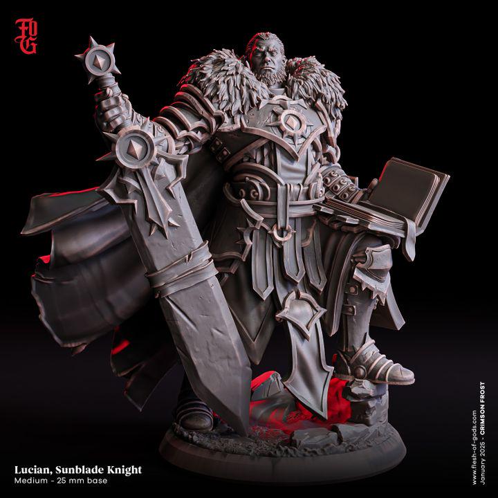 Lucian, Sunblade Knight - Flesh of Gods