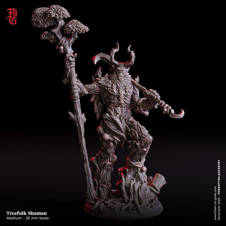Treefolk Shaman - Flesh of Gods