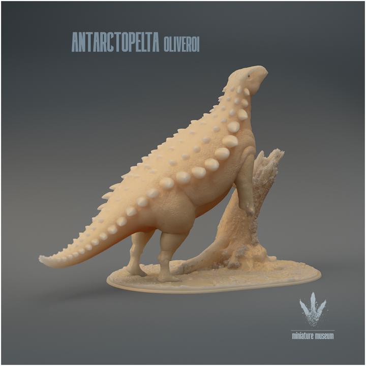 Antarctopelta oliveroi : Climbing - UNPAINTED - Miniature Museum