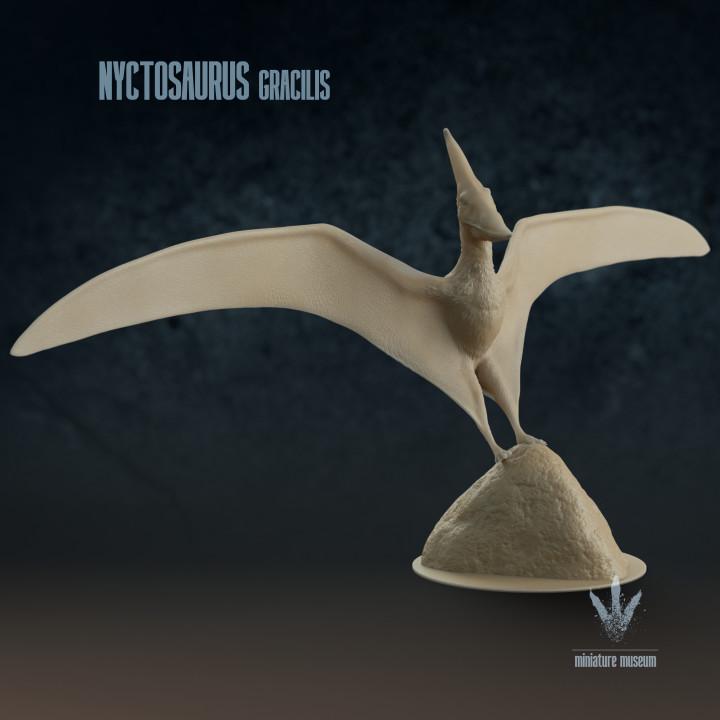 Nyctosaurus gracilis : Landing - UNPAINTED - Miniature Museum