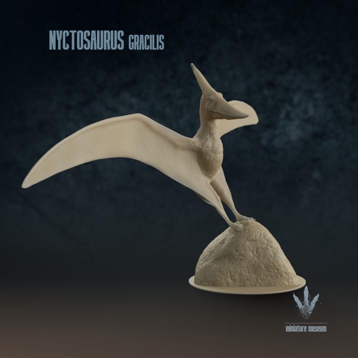 Nyctosaurus gracilis : Landing - UNPAINTED - Miniature Museum