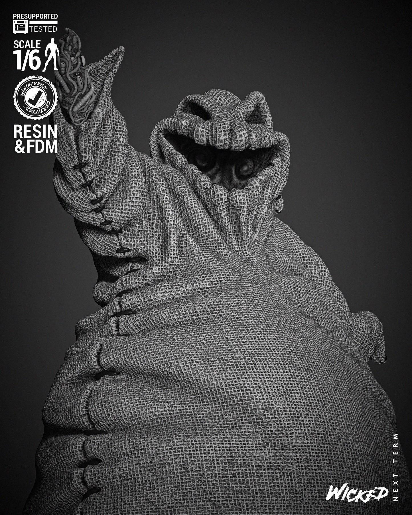 Oogie Boogie - UNPAINTED FAN ART - Wicked 3D Models