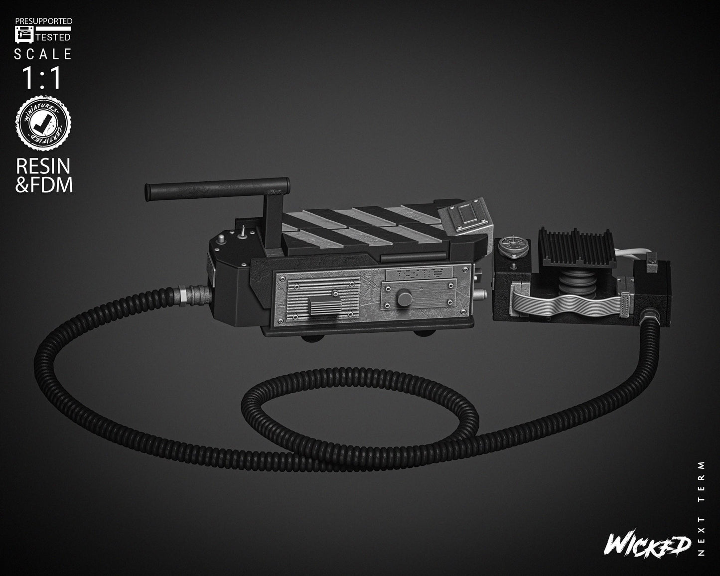 Ghost Trap - UNPAINTED FAN ART - Wicked 3D Models