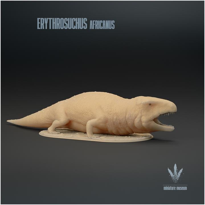 Erythrosuchus africanus : Resting - UNPAINTED - Miniature Museum