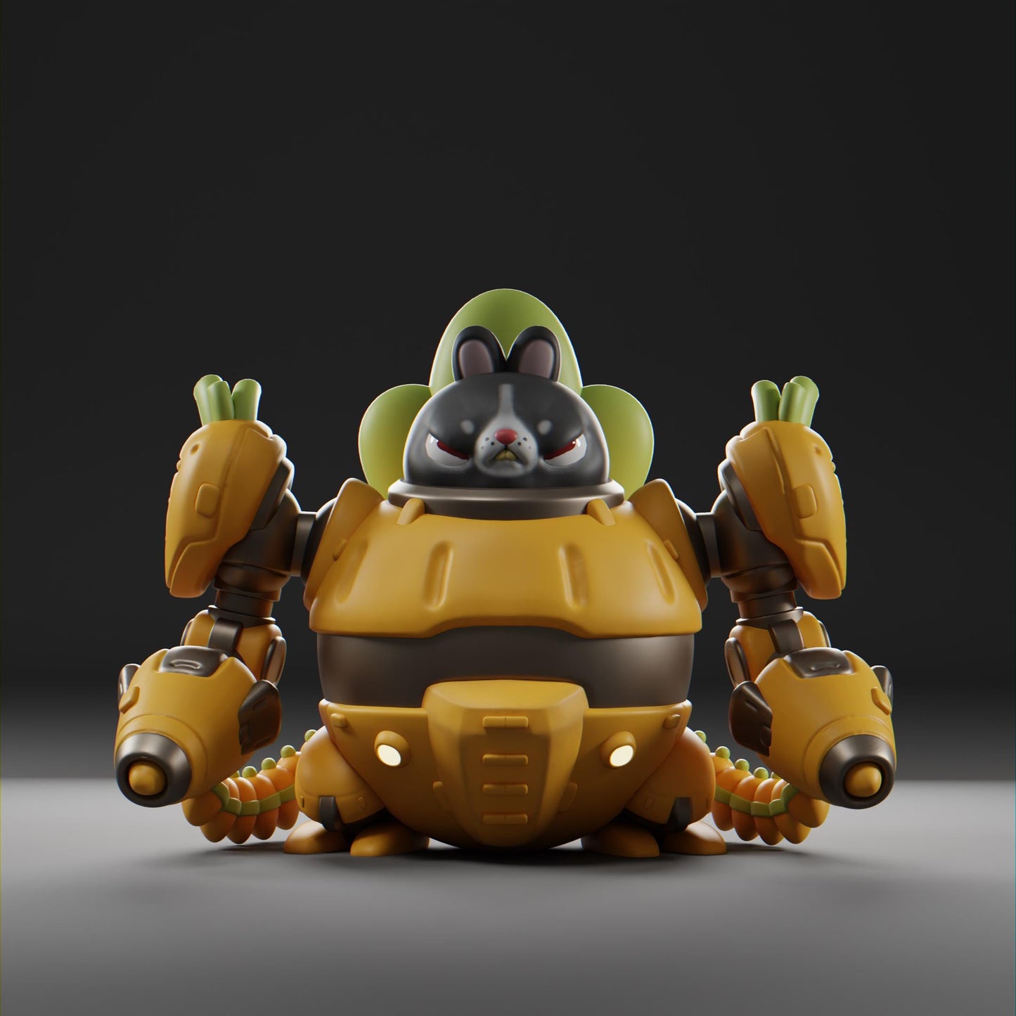 Karro - UNPAINTED - Grumpii Art Toy