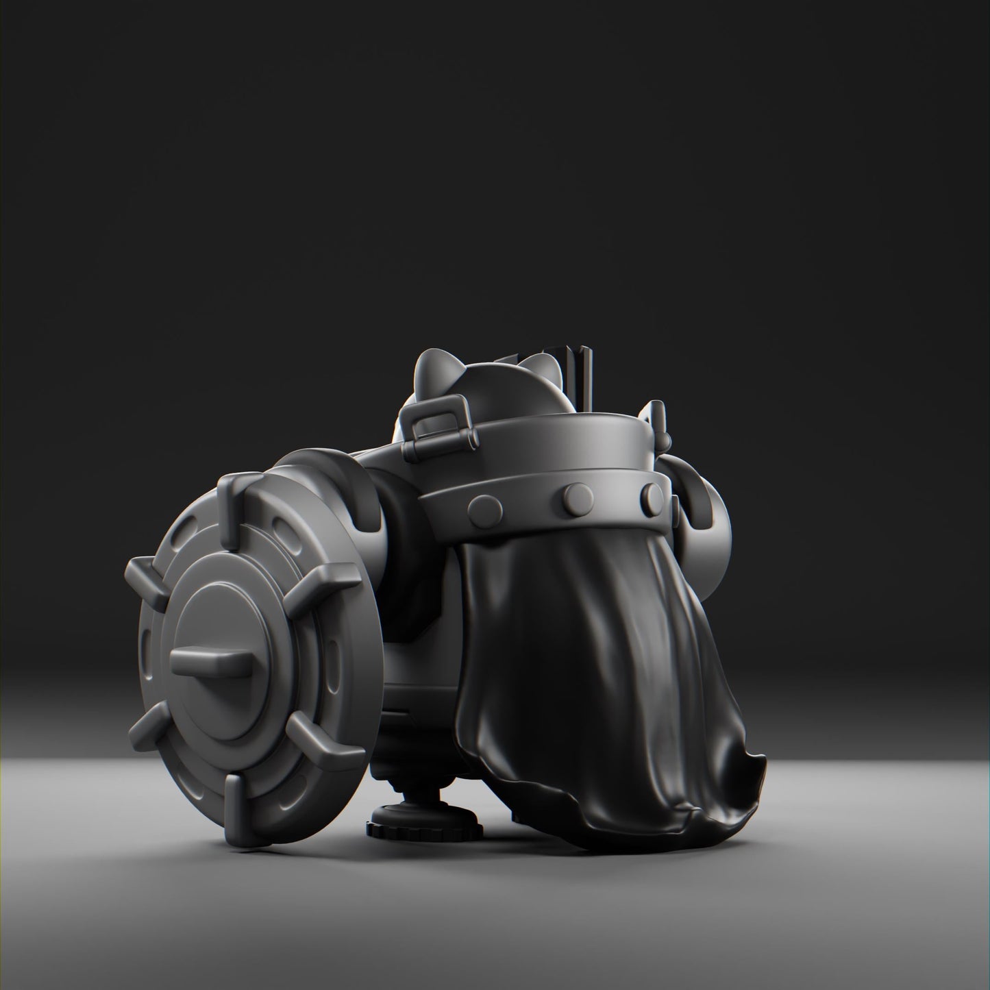 Bandii - UNPAINTED - Grumpii Art Toy