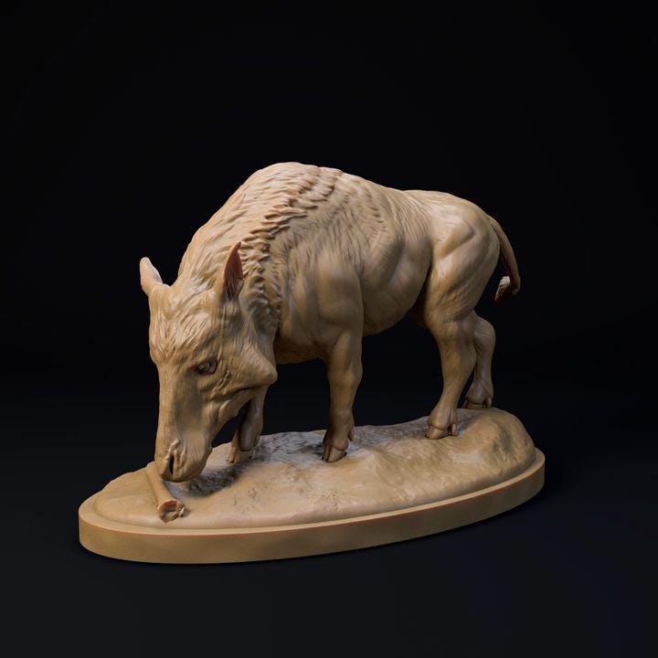 Archaeotherium - UNPAINTED - Dino and Dog Miniatures