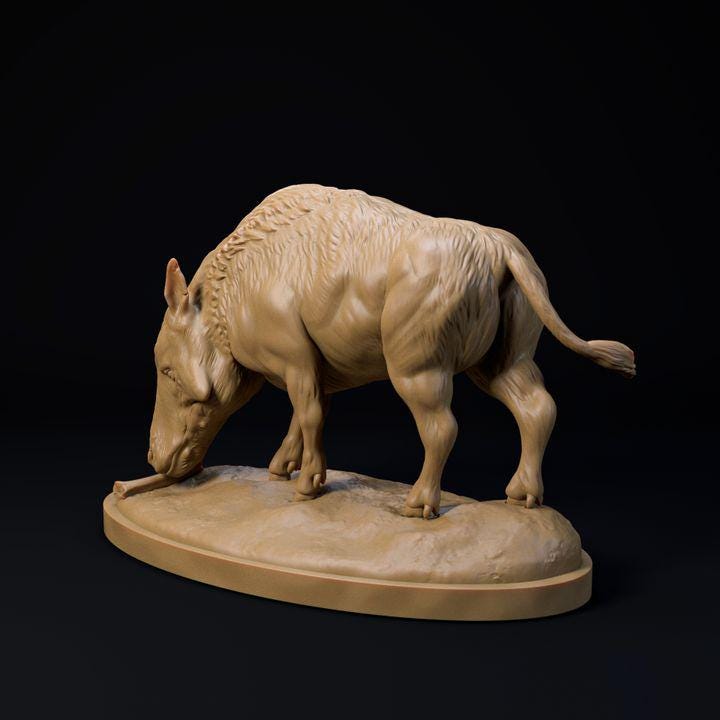 Archaeotherium - UNPAINTED - Dino and Dog Miniatures