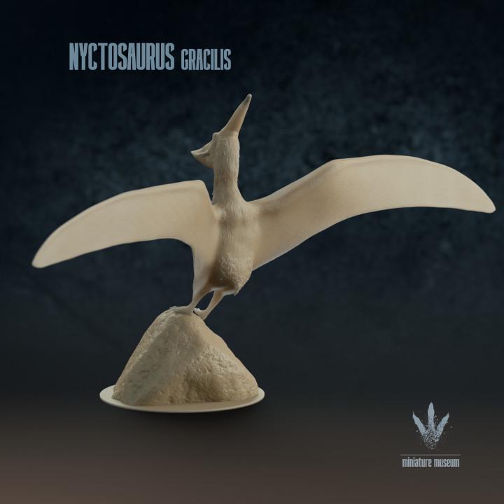 Nyctosaurus gracilis : Landing - UNPAINTED - Miniature Museum