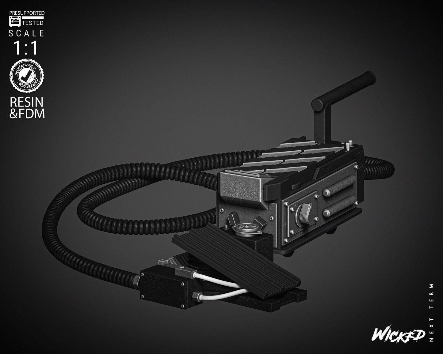 Ghost Trap - UNPAINTED FAN ART - Wicked 3D Models