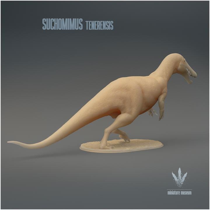 Suchomimus tenerensis : Walking - UNPAINTED - Miniature Museum