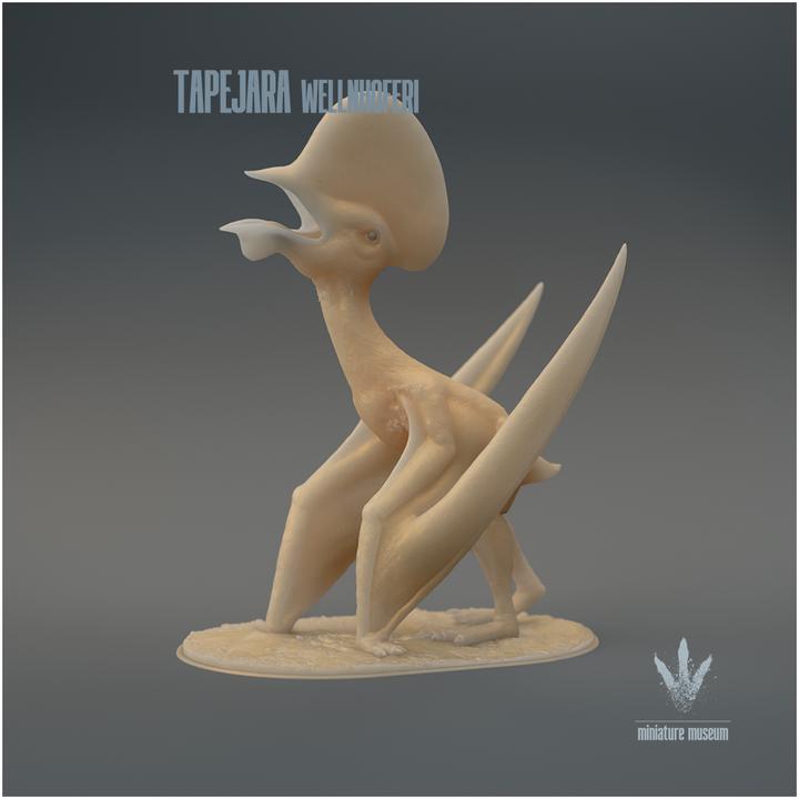 Tapejara wellnhoferi : The Lord of the Ways - UNPAINTED 3D Figurine - Miniature Museum