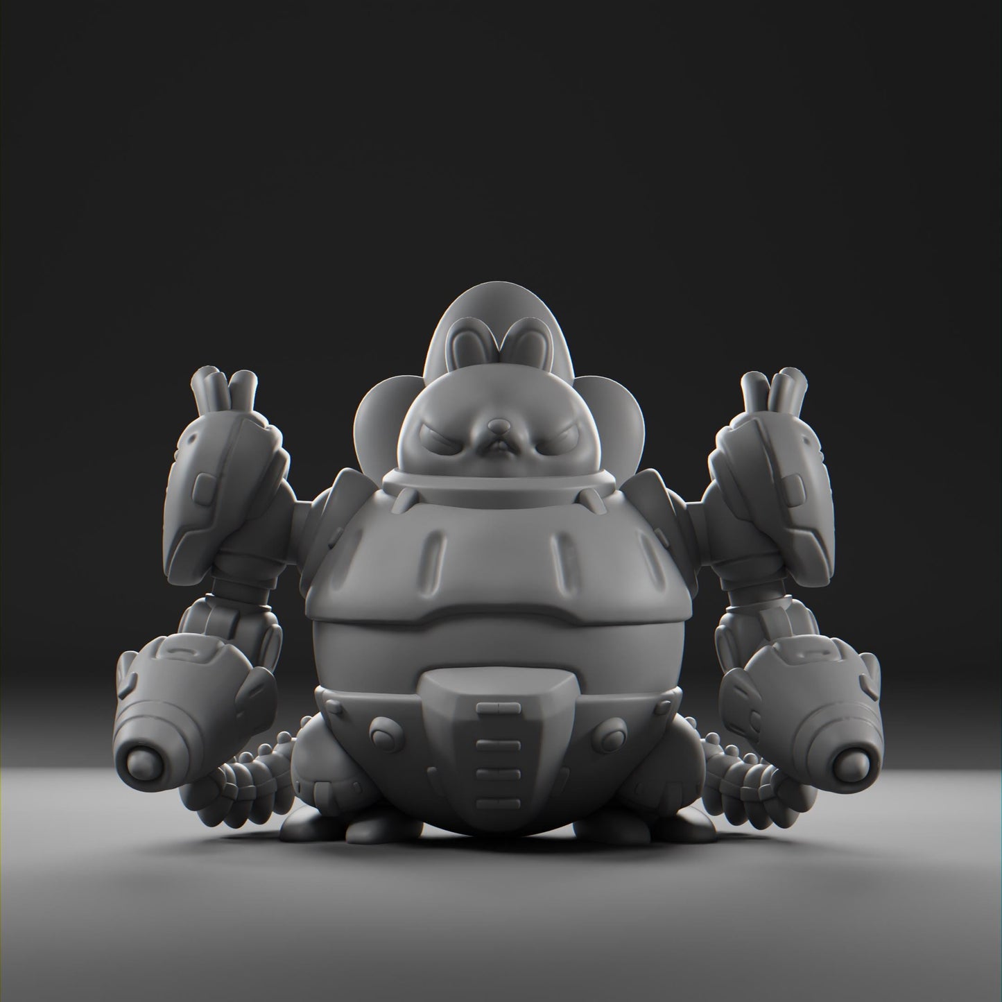 Karro - UNPAINTED - Grumpii Art Toy